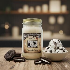 Cookies & Cream - 32 oz Coconut Wax Candle